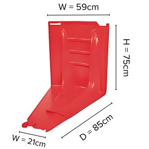 75cm Inner Curve Flood Barrier