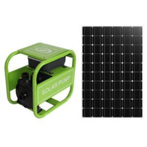 AC/DC Hybrid Solar 2" Surface Pump 1100W (cast iron) & Solar Panel Kit